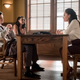 Grant Gustin, Candice Patton, Danielle Nicolet (Photo: Katie Yu/The CW)